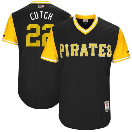 Men Pittsburgh Pirates #22 Cutch Brown New Rush Limited MLB Jerseys->chicago cubs->MLB Jersey